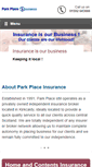 Mobile Screenshot of parkplaceinsurance.com